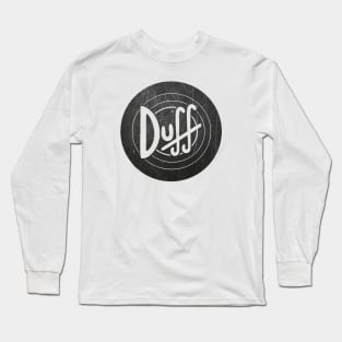 duff black vintage Long Sleeve T-Shirt